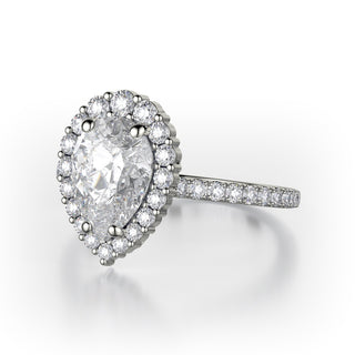 Michael M Defined Engagement Ring R739-2PR