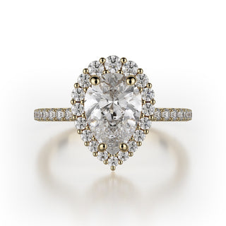 Michael M Defined Engagement Ring R739-2PR