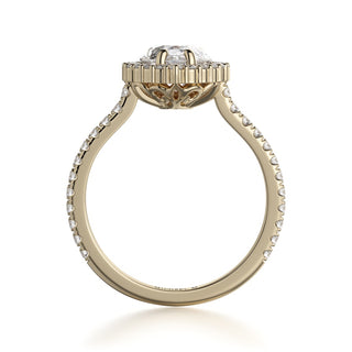 Michael M Defined Engagement Ring R739-2PR