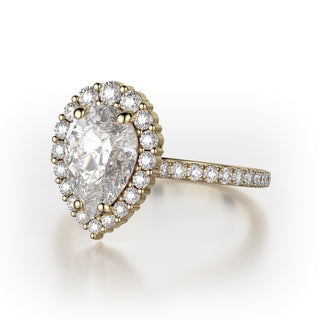Michael M Defined Engagement Ring R739-2PR