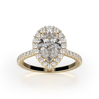Michael M Defined Engagement Ring R739-2PR
