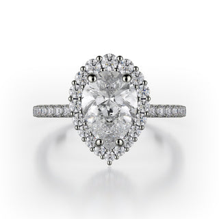 Michael M Defined Engagement Ring R739-2PR