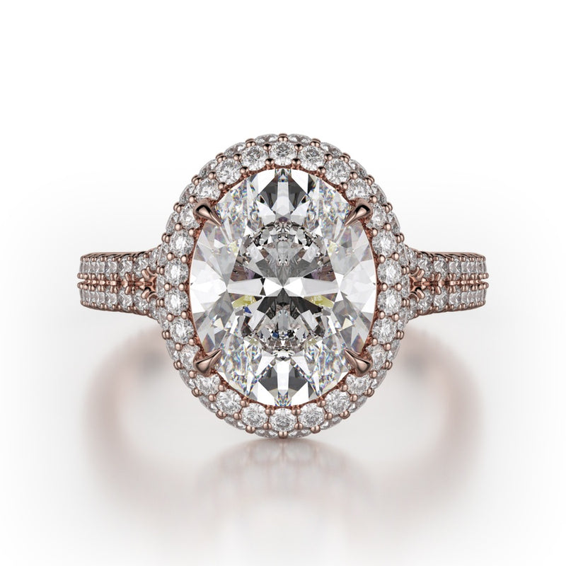 Michael M Defined Engagement Ring R778-3
