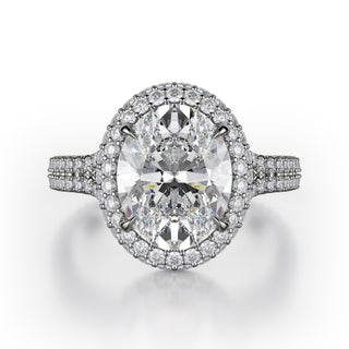 Michael M Defined Engagement Ring R778-3