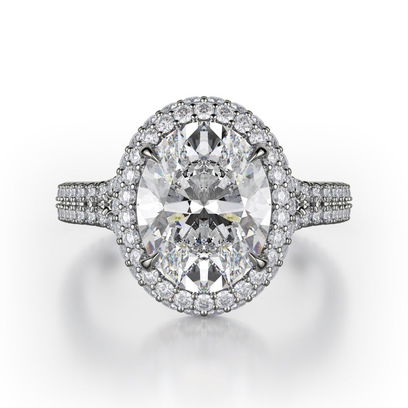 Michael M Defined Engagement Ring R778-3