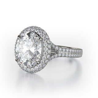 Michael M Defined Engagement Ring R778-3