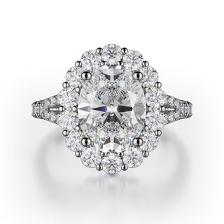 Michael M Defined Engagement Ring R779-2.5