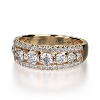 Michael M Stella Wedding Band R306B