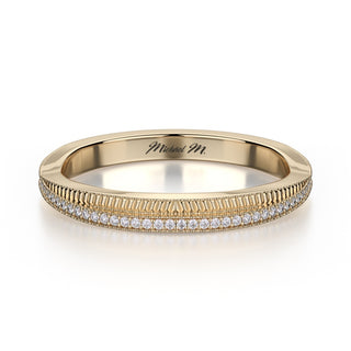 Michael M Wedding Band R575B