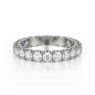 Michael M Crown Wedding Band B327