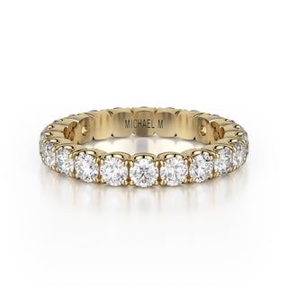Michael M Crown Wedding Band B327