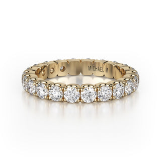 Michael M Crown Wedding Band B327