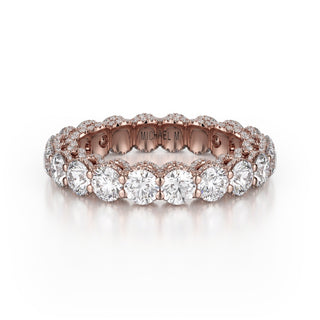 Michael M Crown Wedding Band B328
