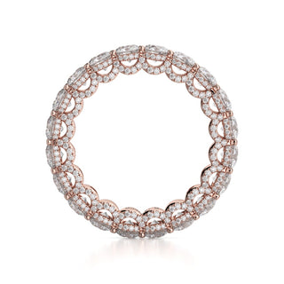 Michael M Crown Wedding Band B328