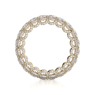 Michael M Crown Wedding Band B328