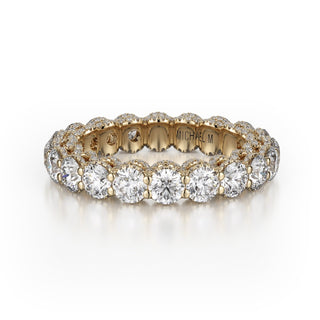 Michael M Crown Wedding Band B328