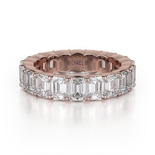 Michael M Crown Wedding Band B330