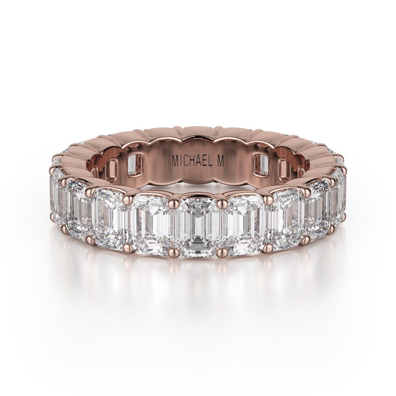 Michael M Crown Wedding Band B330