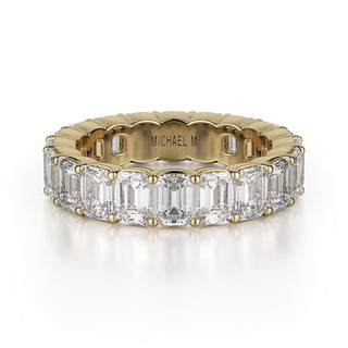 Michael M Crown Wedding Band B330