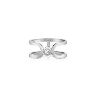 Michael M Link Alignment Fashion Ring F359