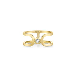 Michael M Link Alignment Fashion Ring F359