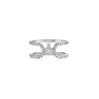 Michael M Link Alignment Fashion Ring F359PV