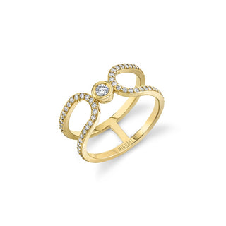 Michael M Link Alignment Fashion Ring F359PV