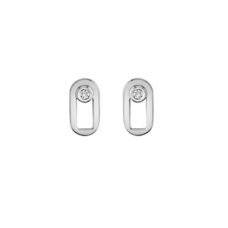 Michael M Link Singleton Stud Earrings ER354