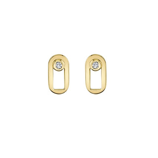 Michael M Link Singleton Stud Earrings ER354