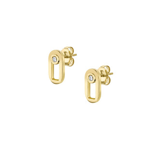 Michael M Link Singleton Stud Earrings ER354