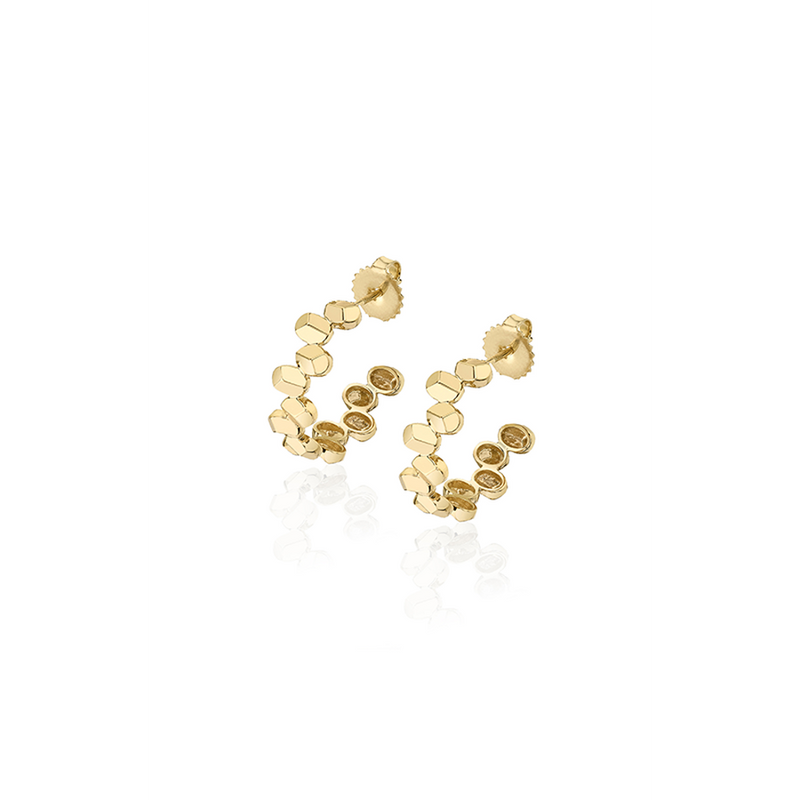 Michael M Carve Earrings ER466