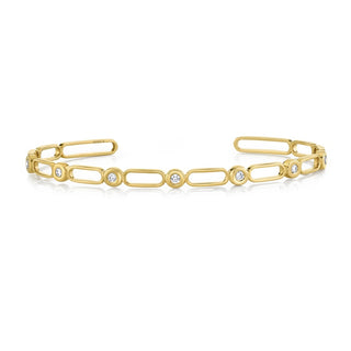 Michael M Link Connection Cuff Bracelet BR358