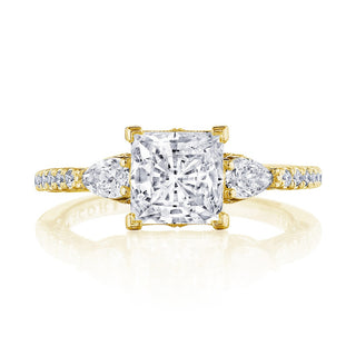 Princess 3-Stone Engagement Ring