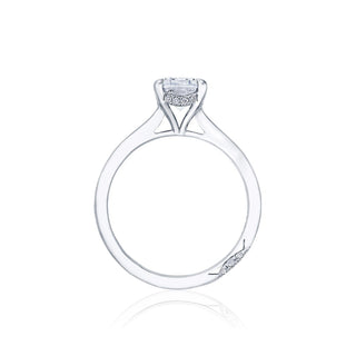 Emerald Solitaire Engagement Ring