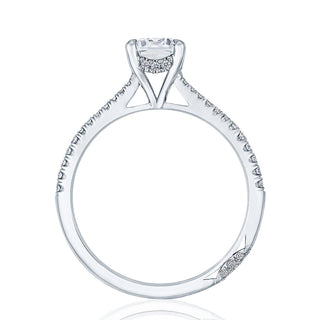 Emerald Solitaire Engagement Ring