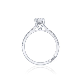Emerald Solitaire Engagement Ring