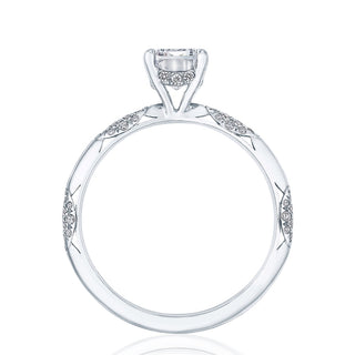Emerald Solitaire Engagement Ring