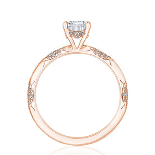 Emerald Solitaire Engagement Ring