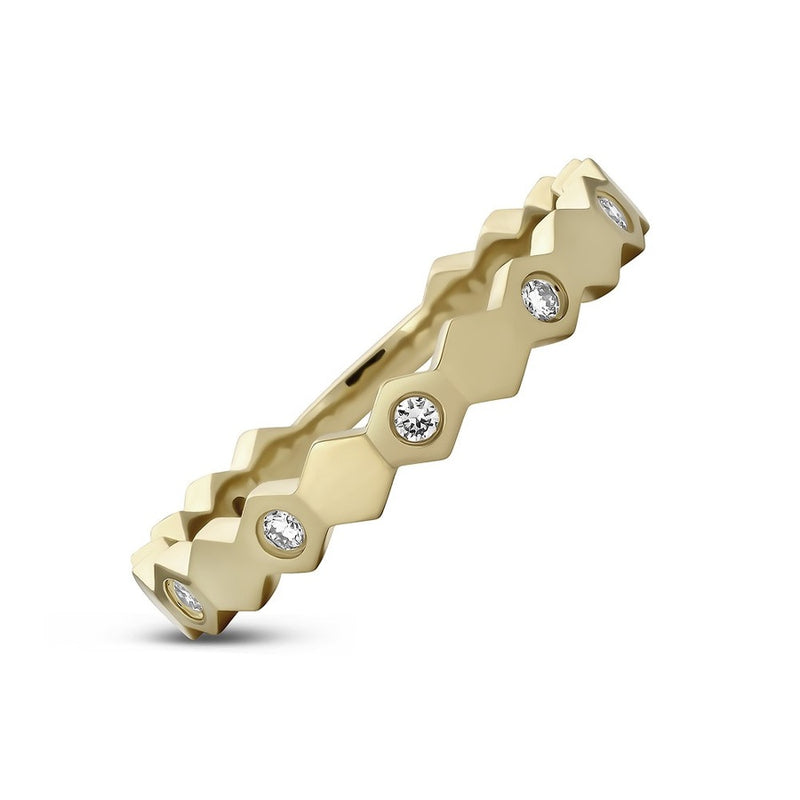 .14CT HONEYCOMB RING