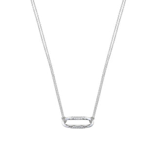 Link Pendant, Diamond