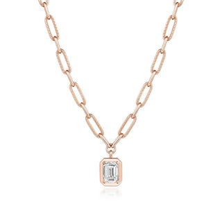 Petite Diamond Link Necklace - 1.54ct