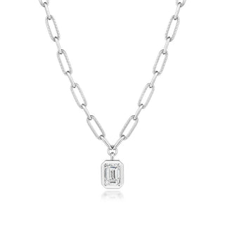 Petite Diamond Link Necklace - 1.54ct