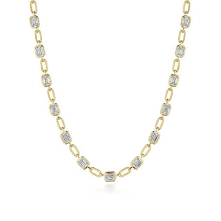 Diamond Link Necklace