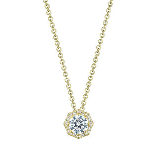 Art Deco Bloom Diamond Necklace