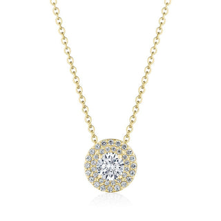 17" Double Bloom Diamond Necklace