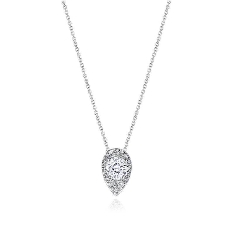 17" Pear Bloom Diamond Necklace