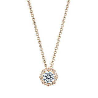 Art Deco Bloom Diamond Necklace