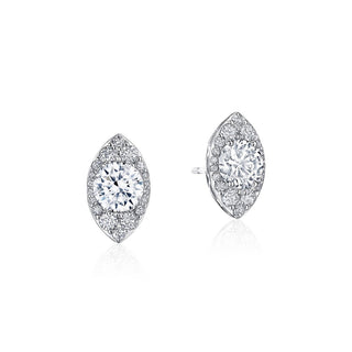 Marquise Bloom Diamond Earring