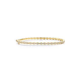 Hearts on Fire Lorelei Floral Diamond Bangle HFBLORFLBNG00908Y-S
