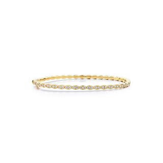 Hearts on Fire Lorelei Floral Diamond Bangle HFBLORFLBNG00988Y-M